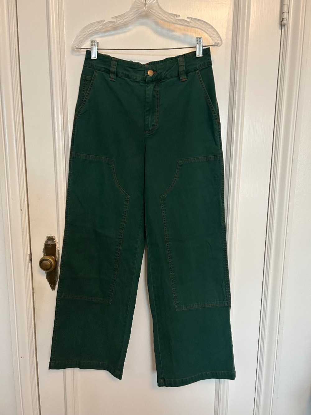 Young Fabulous & Broke Green Carpenter Jeans Size Medium